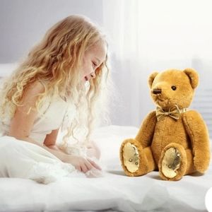 13.5" Anniversary Teddy Bear with Embossed Footpad